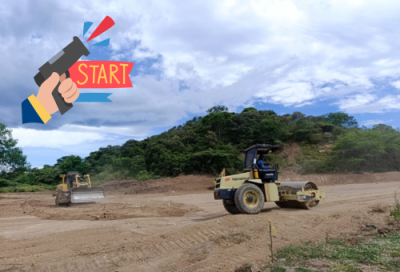 Start of our third project in Colombia