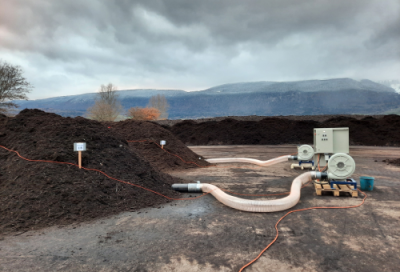 Tests on composting of AD digestates in Switzerland